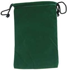 Dice Bag - Cloth 6x9 Green